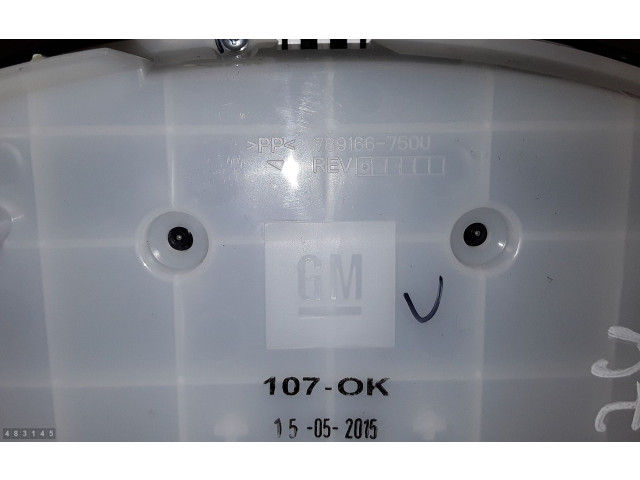 Přístrojová deska Opel Zafira C 2015 769166750u