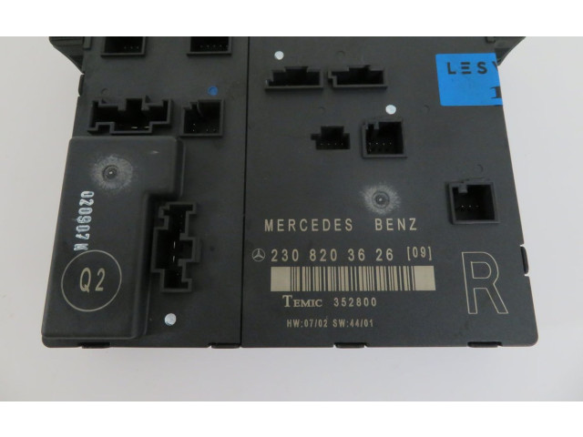 Блок управления дверью A2308203626, A2308203626 Mercedes-Benz SL R230