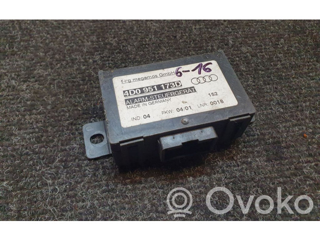 Блок управления сигнализации 4D0951173D Audi A6 S6 C5 4B