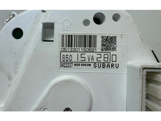 Přístrojová deska Subaru WRX STI 2015 85015VA280