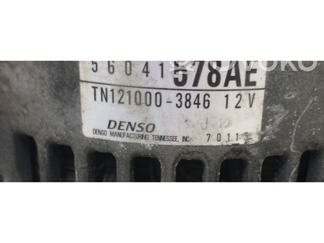 Генератор 56041578AE, 56041578AE Jeep Cherokee III KJ