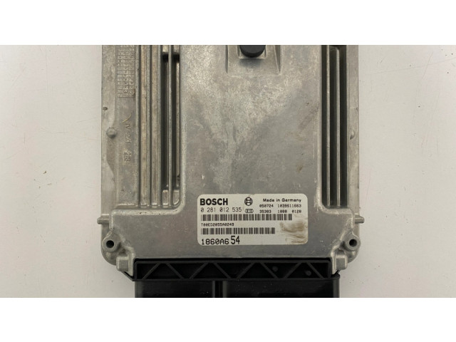 Блок управления двигателя 1860A654, 0281012535 Mitsubishi Grandis