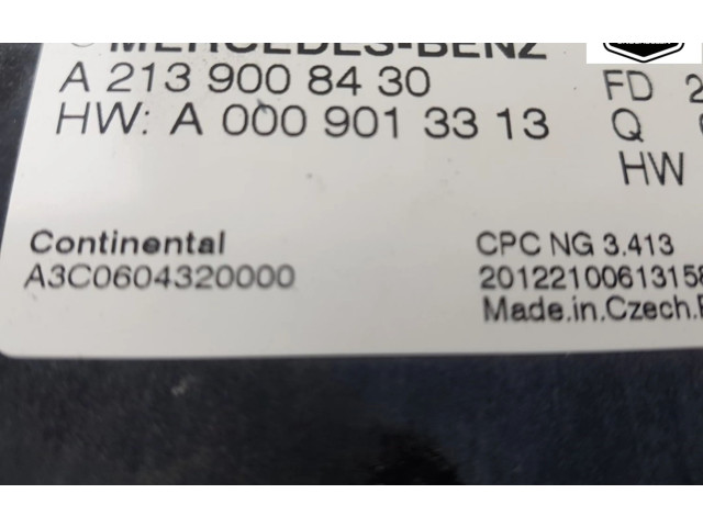 Блок управления коробкой передач A2139008430, A2139008430 Mercedes-Benz GLB x247