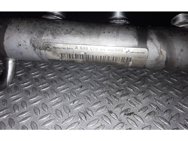 Топливная рампа A6390700495 Mitsubishi Colt CZ3