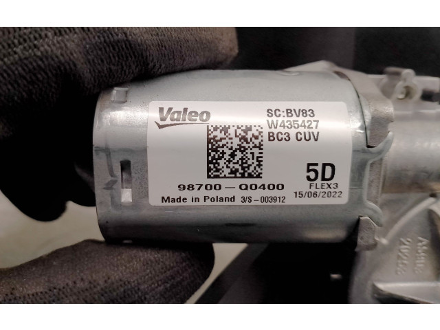 Моторчик заднего дворника 98700Q0400, W435427    Hyundai Bayon