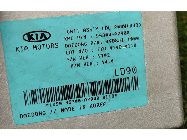 Блок комфорта 95300A2900, 49D8J11000 KIA Ceed