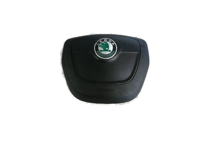Подушка безопасности водителя 5J0880201H, 61872050A   Skoda Fabia Mk2 (5J)
