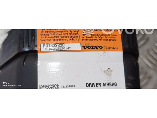 Подушка безопасности водителя P31332820   Volvo V70