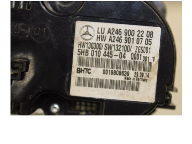 Блок управления климат-контролем A2469002208   Mercedes-Benz GLA W156