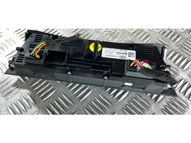 Блок управления климат-контролем 4G0820043H, 4G0820043   Audi A7 S7 4G
