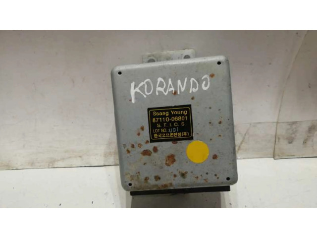 Блок подушек безопасности 8711006801, P4-C42 SsangYong Korando