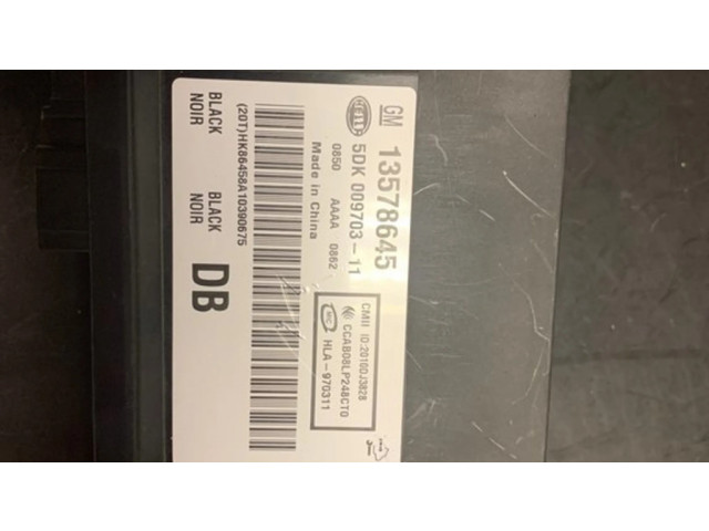Блок управления 13578645, 5DK00970311   Chevrolet Volt I