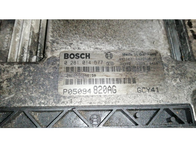 Řídící jednotka 0281014577, P05094820AG Dodge Journey 2010