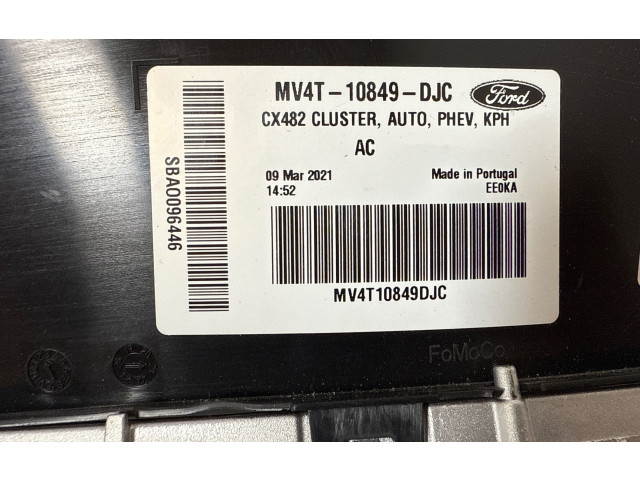 Přístrojová deska Ford Kuga III 2021 MV4T10849DJC