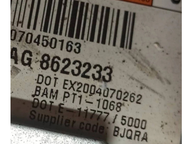 Надувная подушка для пассажира 607561400, 8623233   Volvo V70