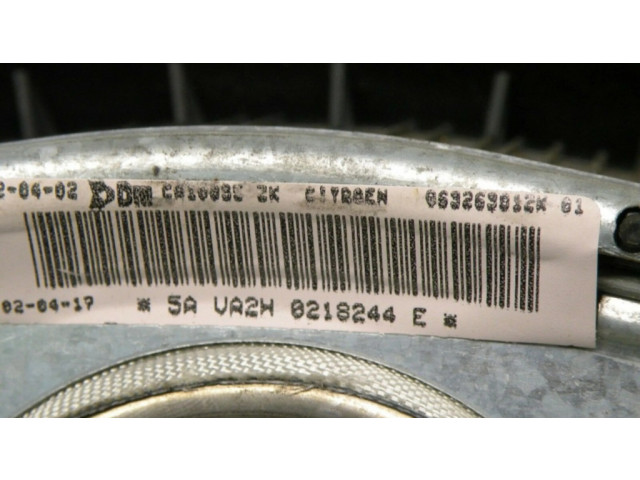 Подушка безопасности водителя 96326381ZK, 0218244E   Citroen C5