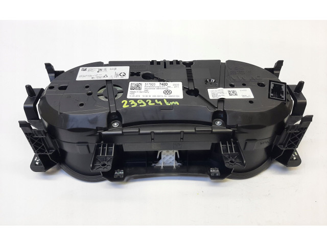 Панель приборов 517920740D, 23924KM Volkswagen Golf Sportsvan