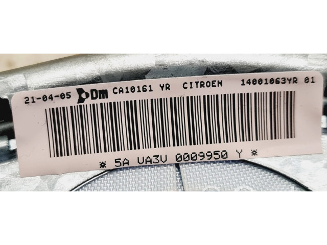 Подушка безопасности водителя 14001063YR, 0009950 Citroen C8