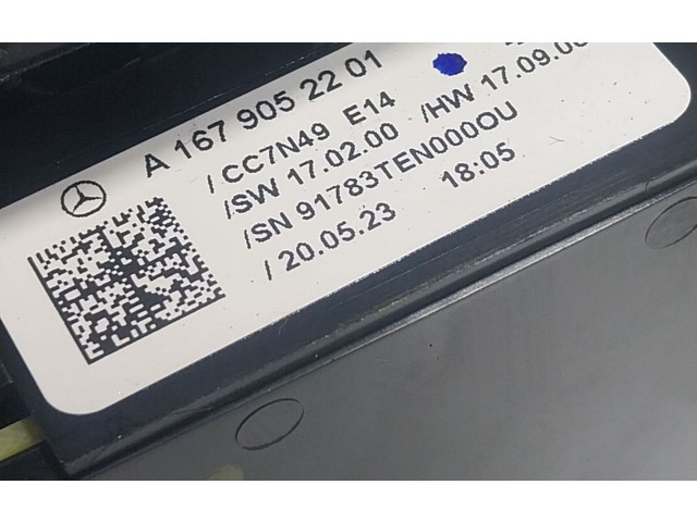 Блок управления A1679052201, A1679052201   Mercedes-Benz GLE W167