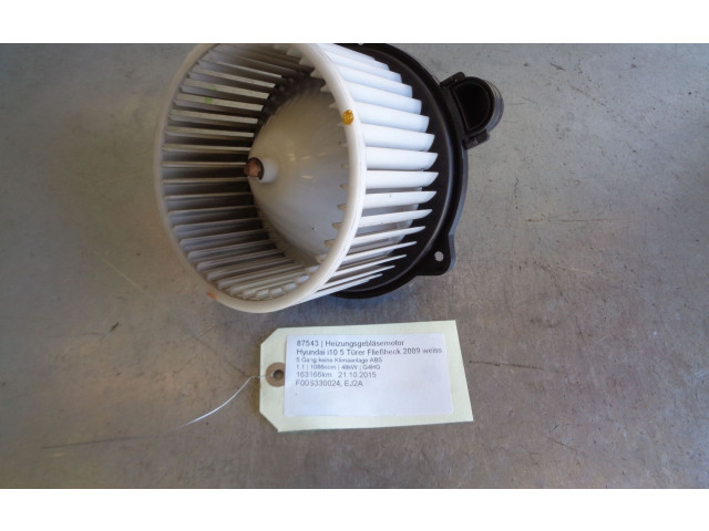 Вентилятор печки F00S330024, EJ2A Hyundai i10