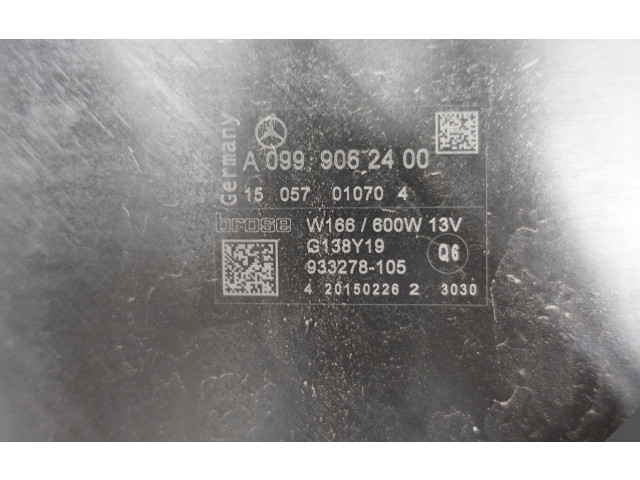 Zpětné zrcátko Mercedes-Benz GLE (W166 - C292) 2015 A0999062400