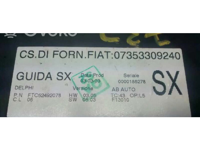 Блок управления климат-контролем 07353309240, MANDOCLIMATIZADOR Alfa Romeo 166