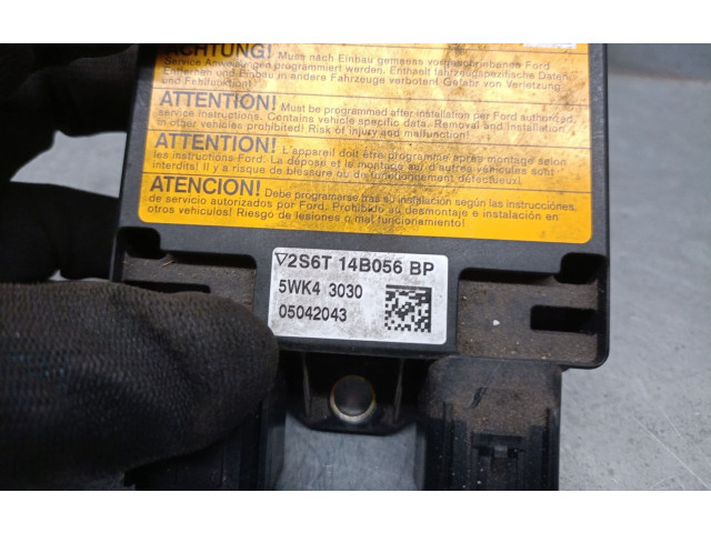 Блок подушек безопасности 2S6T14B056BP, 5WK43030   Ford Fusion