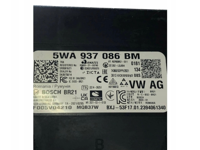 Блок комфорта 5WA937086BM Volkswagen Golf VIII