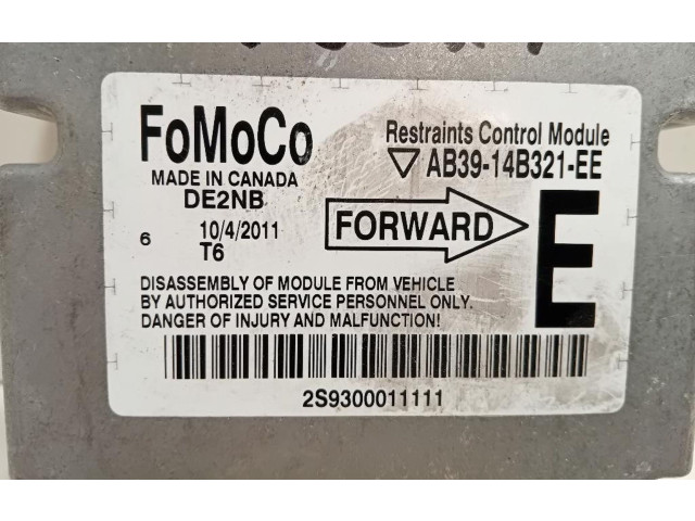 Блок подушек безопасности AB39-14B321-EE, AB39-14B321-EE Ford Ranger