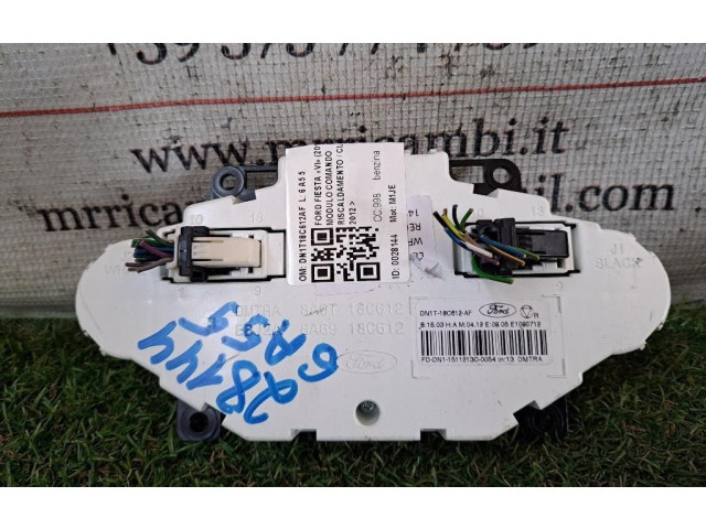 Блок управления климат-контролем DN1T18C612AF, DN1T18C612AF Ford Fiesta