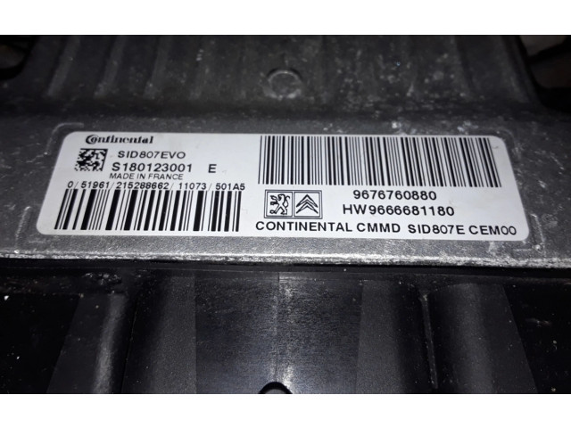 Řídící jednotka 9676760880 Peugeot 508 2012