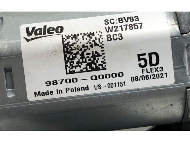 Turbodmychadlo Двигатель стеклоочистителя заднего стекла 98700-Q0000 Hyundai i20 (BC3 BI3)