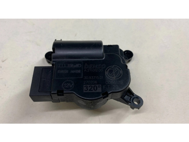 Двигатель задвижки потока воздуха