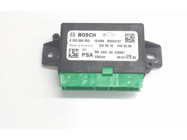 Блок управления 9814151980, 9814151980 Peugeot 2008 I