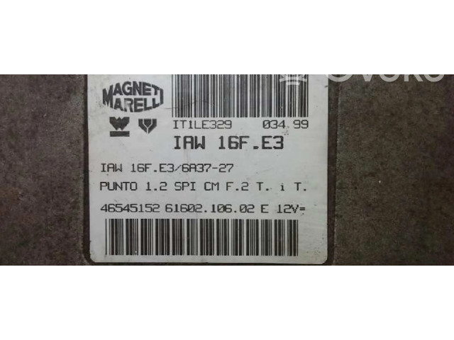 Řídící jednotka IAW16FE3, 224 Fiat Punto Evo 1997