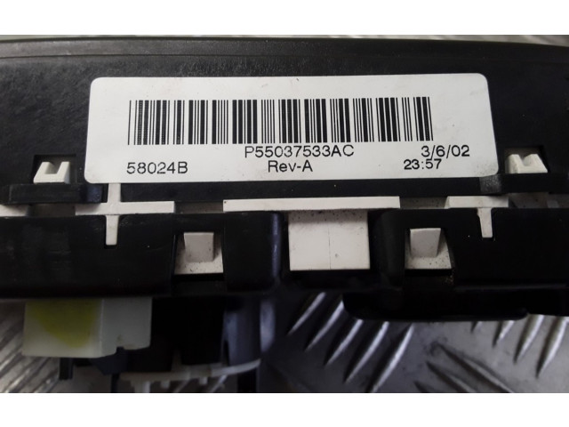 Блок управления климат-контролем P55037533AC, 58024B Jeep Cherokee