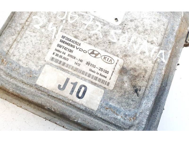 Блок управления двигателя 3910025100, 39100-25100 Hyundai Sonata