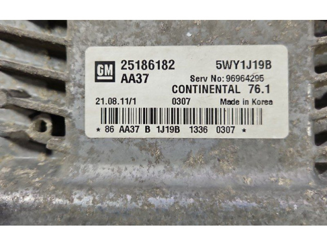 Блок управления двигателем Блок управления 25186182, IMPRK1472614   Chevrolet Cruze
