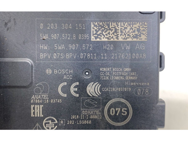 Блок управления 5WA907572 Skoda Octavia Mk4