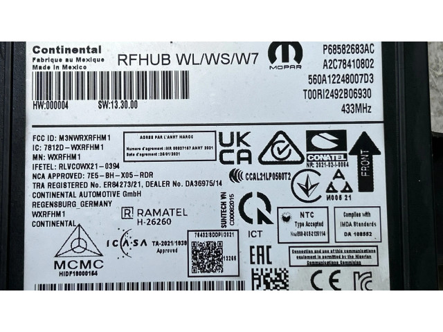 Другие блоки управления / модули 68583368AB, 93540130   Jeep Grand Cherokee WL