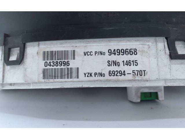 Панель приборов 69294570T, 9459821   Volvo S60       