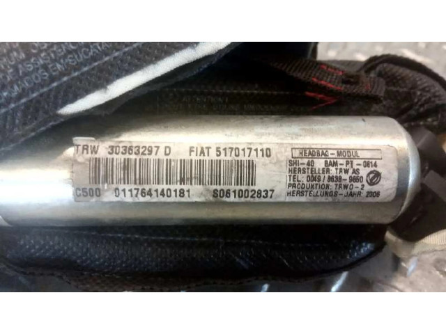 Боковая подушка безопасности 30363297, 011764140181 Fiat Grande Punto