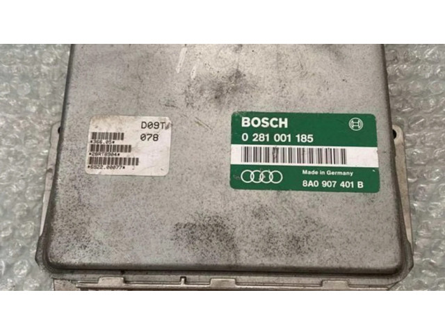 Блок управления двигателя 0281001185   Audi 80 90 B3