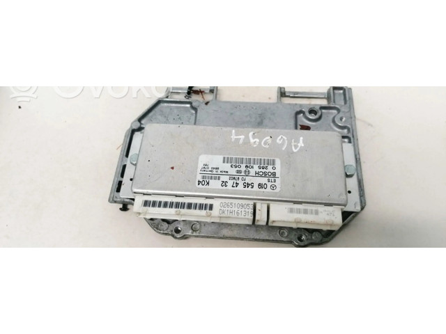 Řídící jednotka 0265109053, 0195454732 Mercedes-Benz E W210 1997