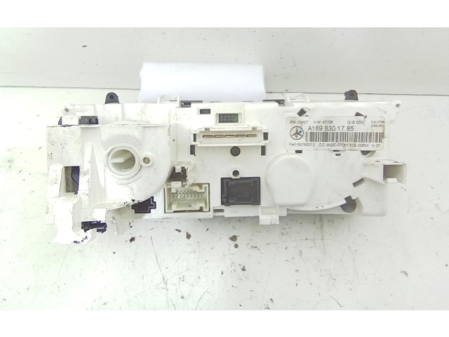 Блок управления климат-контролем A1698301785, 640941   Mercedes-Benz A W169