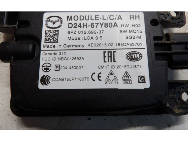 Датчик слепых зон D24H67Y80A, D24H67Y90A   Mazda CX-3