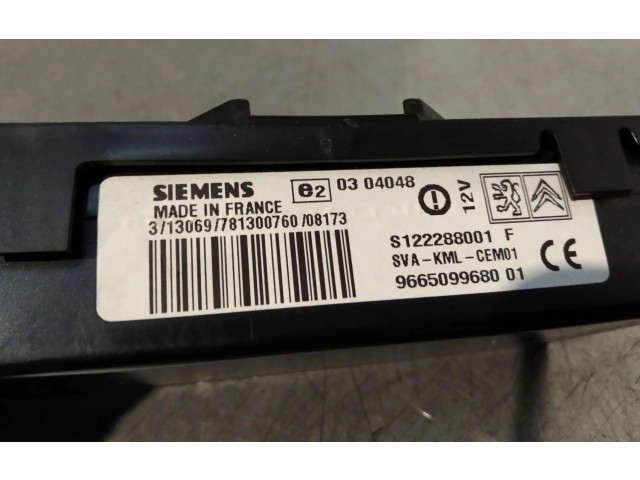 Блок комфорта 9665099680   Citroen Berlingo   