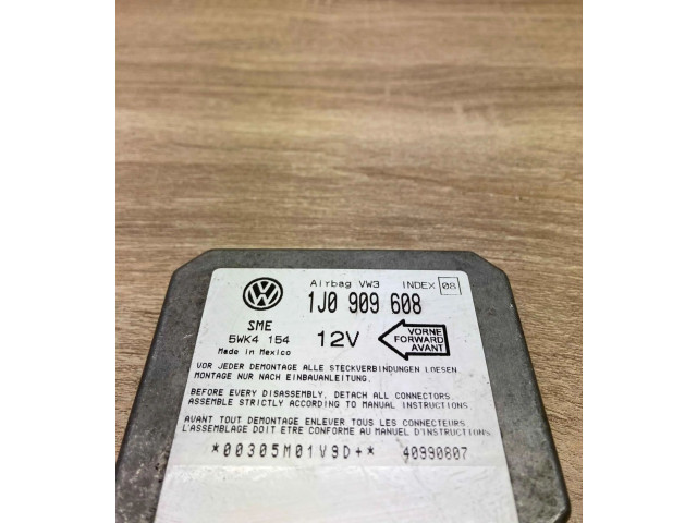 Блок подушек безопасности 1J0909608, 5WK4154 Skoda Octavia Mk1 (1U)