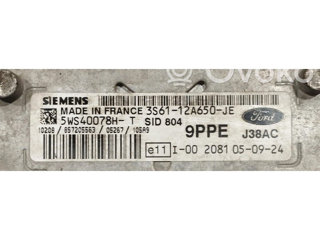 Řídící jednotka 3S61-12A650-JE, 3S61-12A650-JE Ford Fiesta 2006