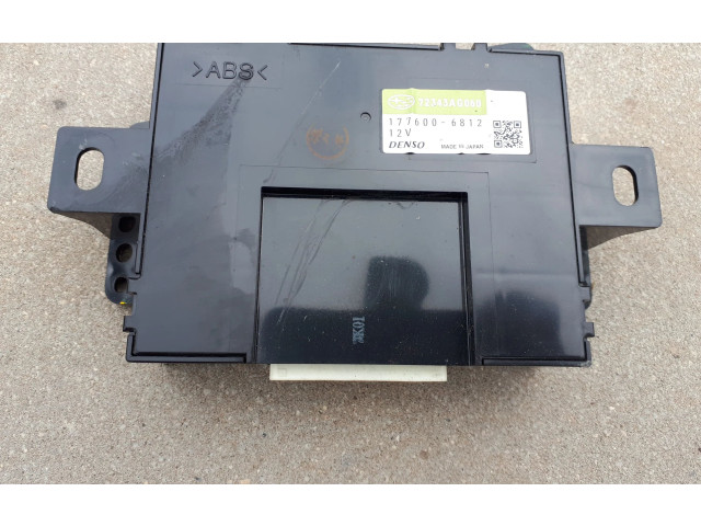 Блок управления климат-контролем 1776006812, 72343AG060   Subaru Outback